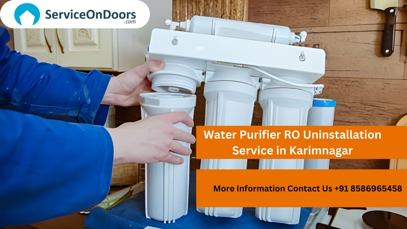 Best RO Uninstallation Service in Karimnagar | ServiceOnDoors | 8510044258